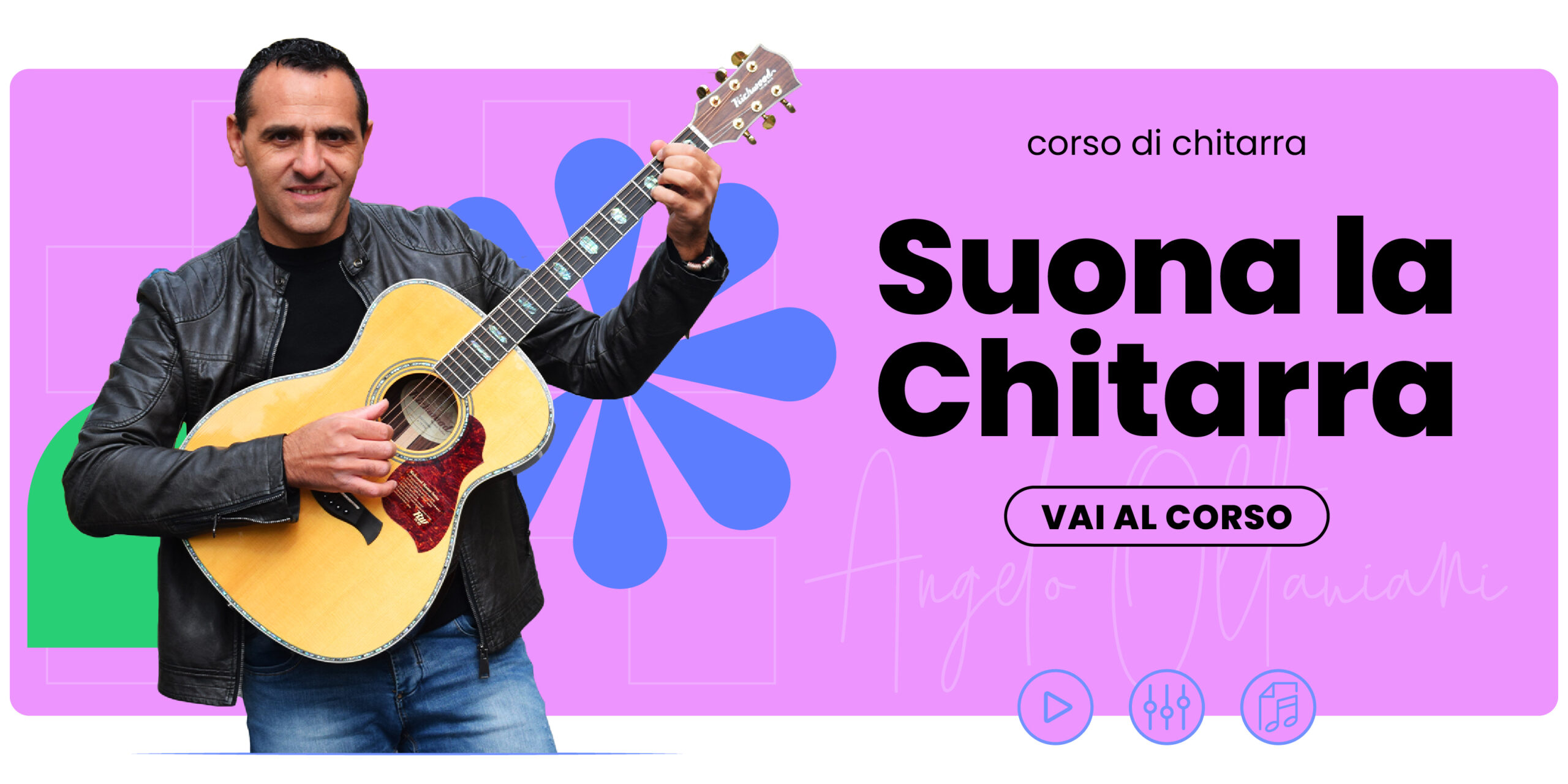 Suona la chitarra con Angelo Ottaviani